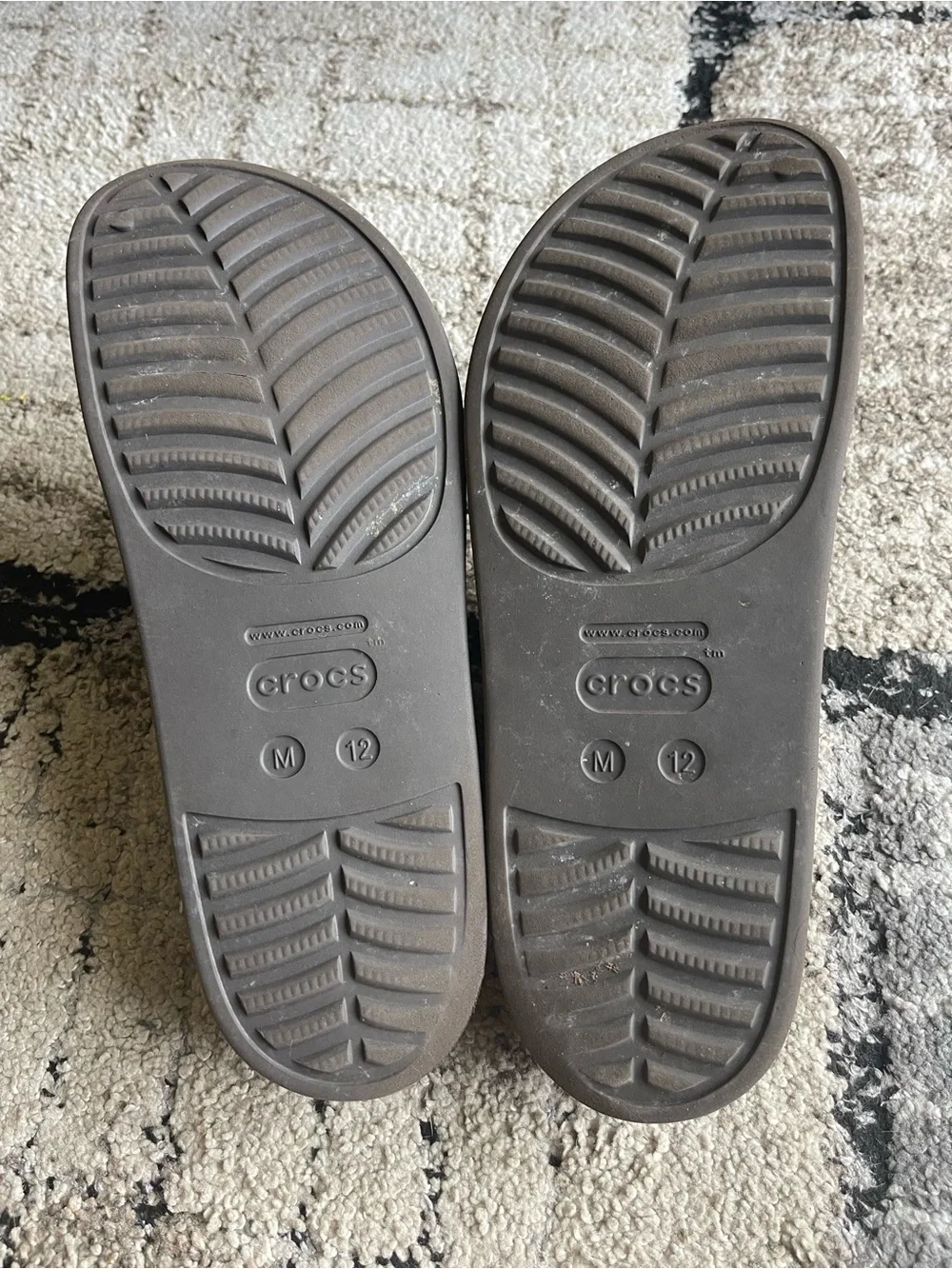 CROCS Men's Dylan Brown Slip-On Clog size 12
